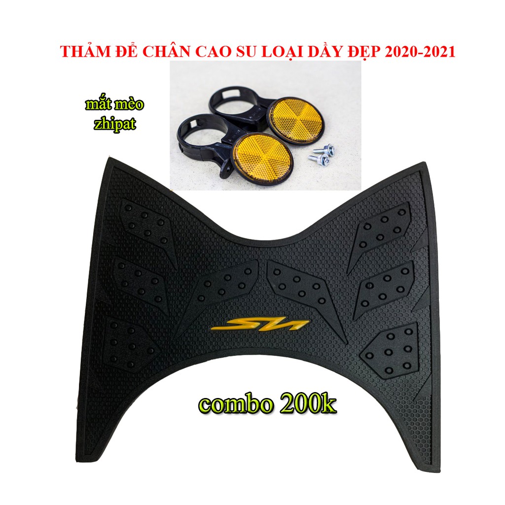 Combo thảm dày + mắt mèo ZHIPAT CHÍNH HÃNG