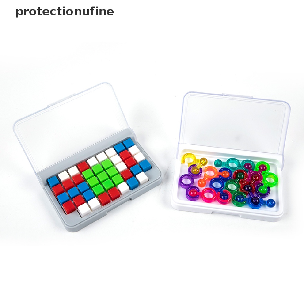 Set đồ chơi Montessori xây dựng logic giải đố IQ thông minh 3D 120 thử thách