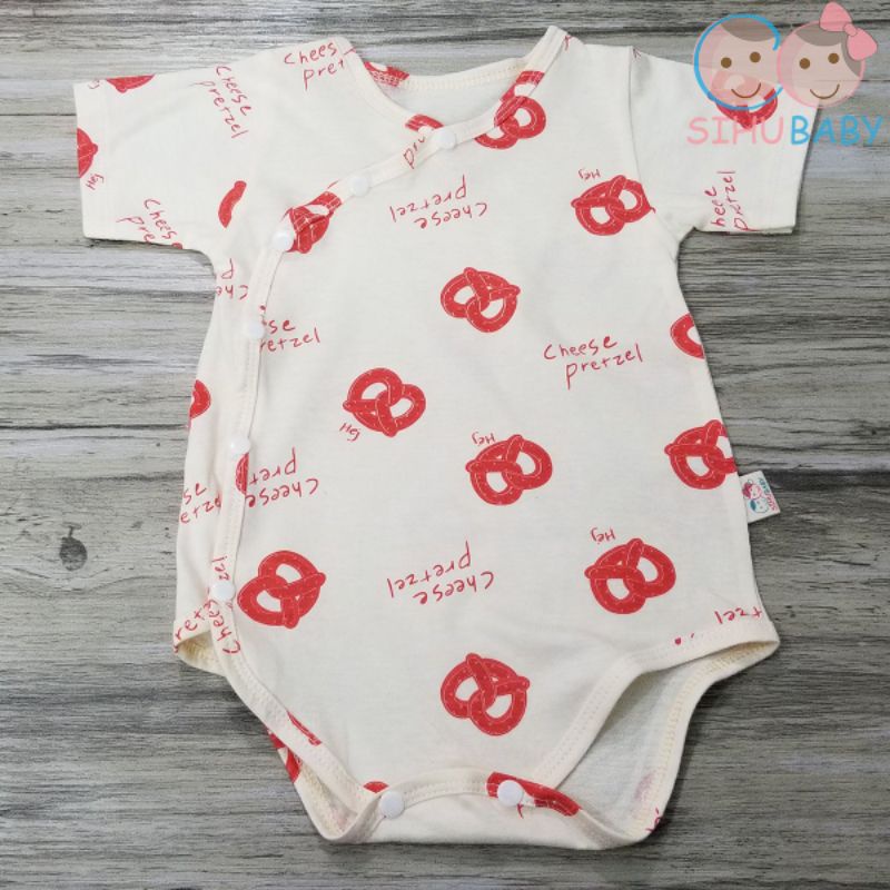 Body Cotton Cao Cấp Nút Gài Chéo Dành Cho Bé từ 4 - 8 Ký [Sihu Baby Shop]