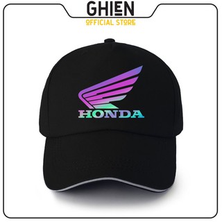 HOT SALE- Nón Kết Honda Phản Quang 7 Màu - Mũ Lưỡi Trai In Hình Thời Trang