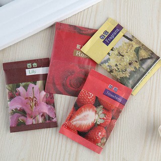 Túi thơm mini cao cấp hương hoa để vali tủ quần áo xe hơi ô tô