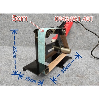 Bộ chuyển đổi mài góc thành mài đai bản nhám 50mm