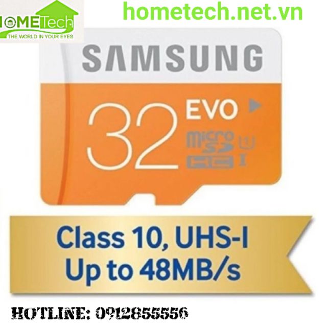 THẺ NHỚ 32G SAMSUNG EVO