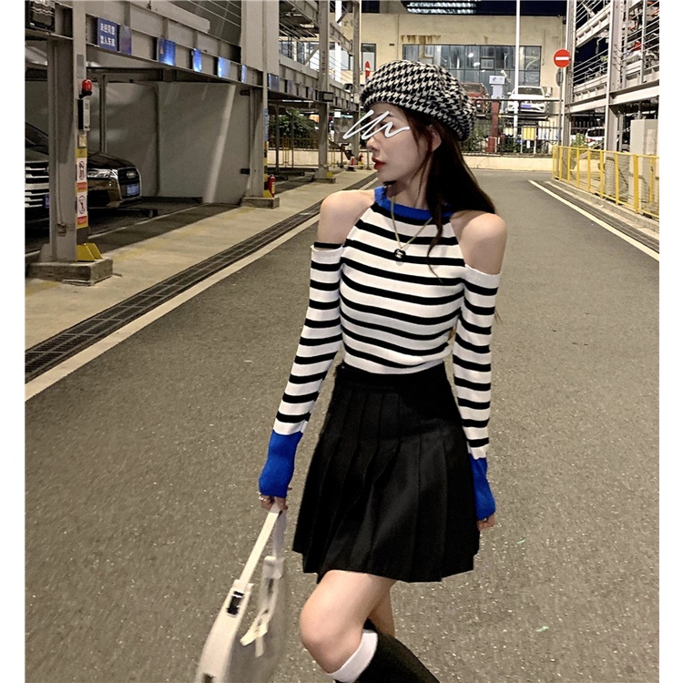 NRVP Áo Sweater Dài Tay Phong Cách Hàn Quốc Sành Điệu Dành Cho Nữ
