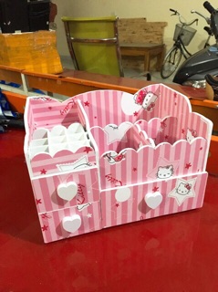 Khay Đựng Mỹ Phẩm Lượn Sóng kitty
