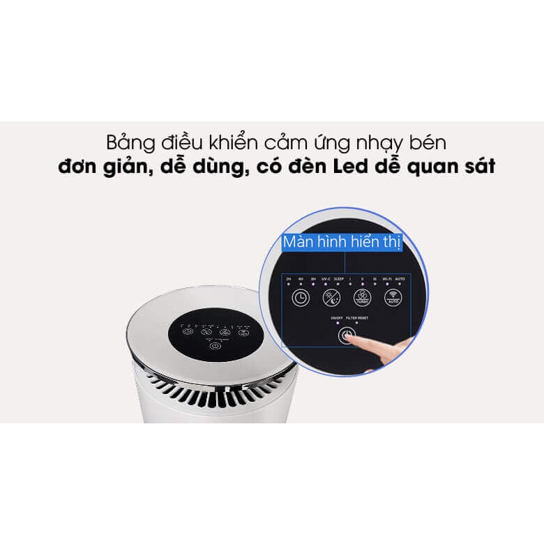 Máy Lọc Không Khí Tích Hợp Wifi Hafele CF-8126S (30 - 35 M2)