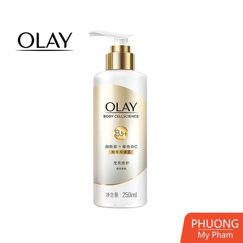 Dưỡng Thể OLAY B3 VITAMIN C Dưỡng Trắng VC 250ml 65ml [OL003]