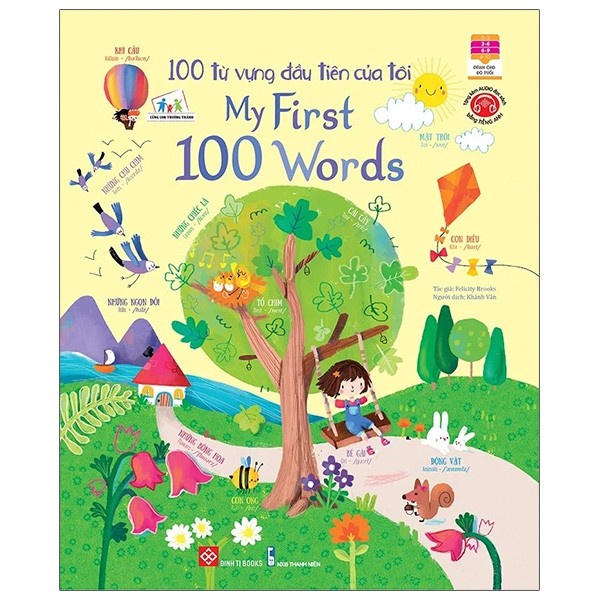 Sách - 100 Từ Vựng Đầu Tiên Của Tôi - My First 100 Words - 8935212355025