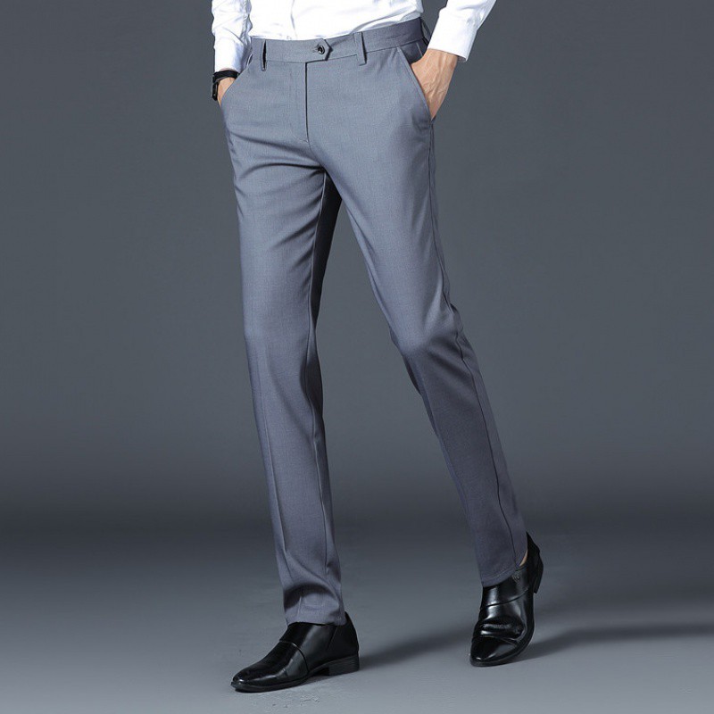 ROLY Quần âu nam ống côn cho dân công sở, Quần tây nam kiểu dáng ôm trẻ trung năng động chất liệu co giản thoải mái | BigBuy360 - bigbuy360.vn