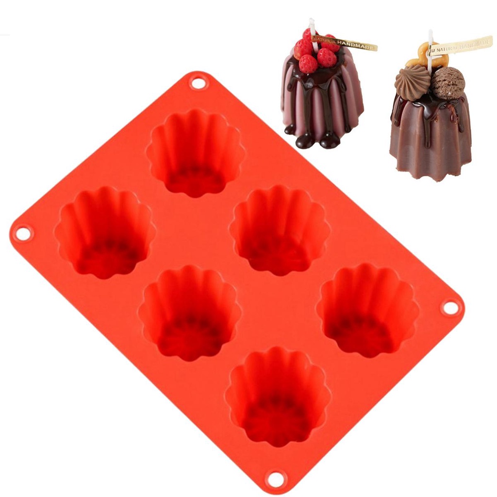 Khuôn Làm Nến 3D Handmade Bằng Silicone