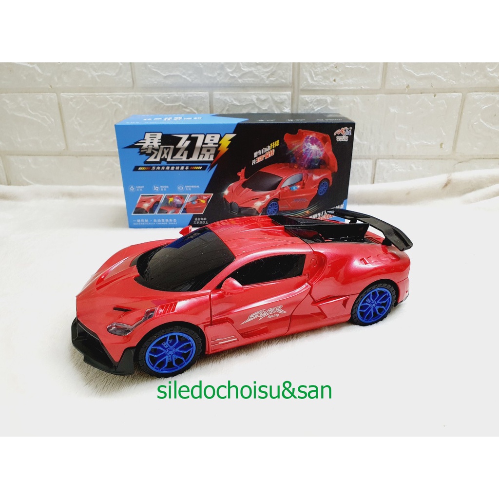 Ô TÔ ĐÈN NHÁY MA THUẬT BIẾN HÌNH PIN NHẠC