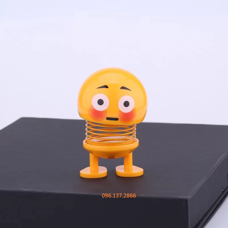 [Giá rẻ shop bán sỉ] Đồ chơi thú nhún lò xo Emoji cảm xúc