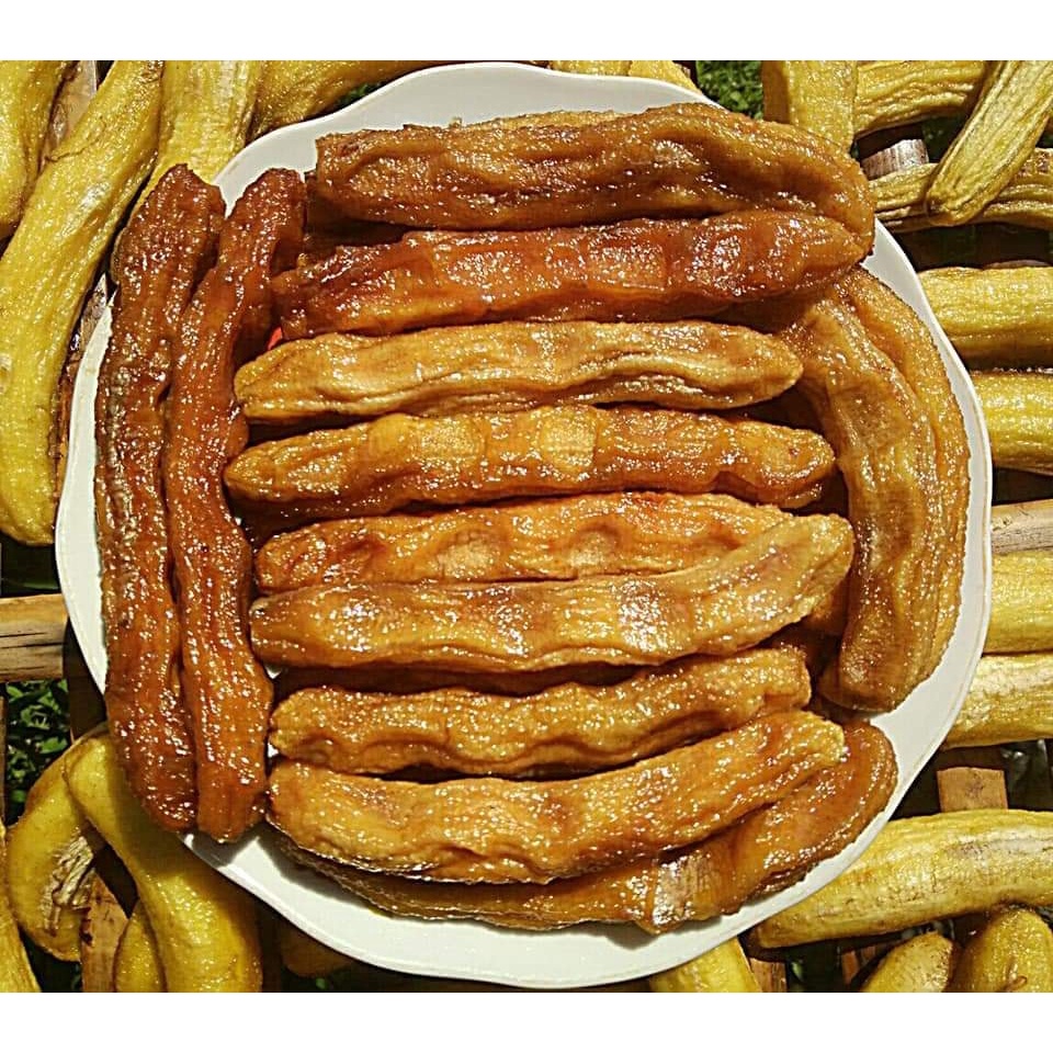 500gr Chuối sấy dẻo thơm ngon không đường không chát