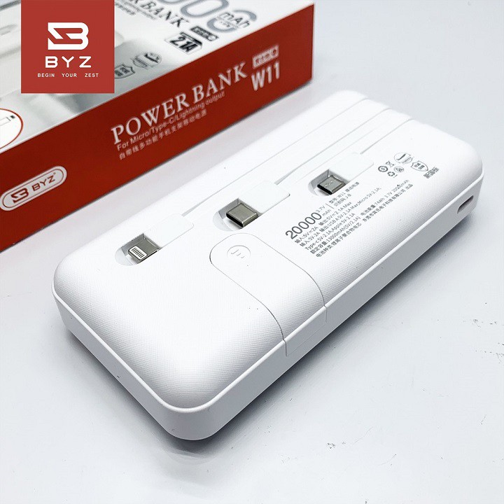 Sạc Dự Phòng BYZ W11 20000mAh
