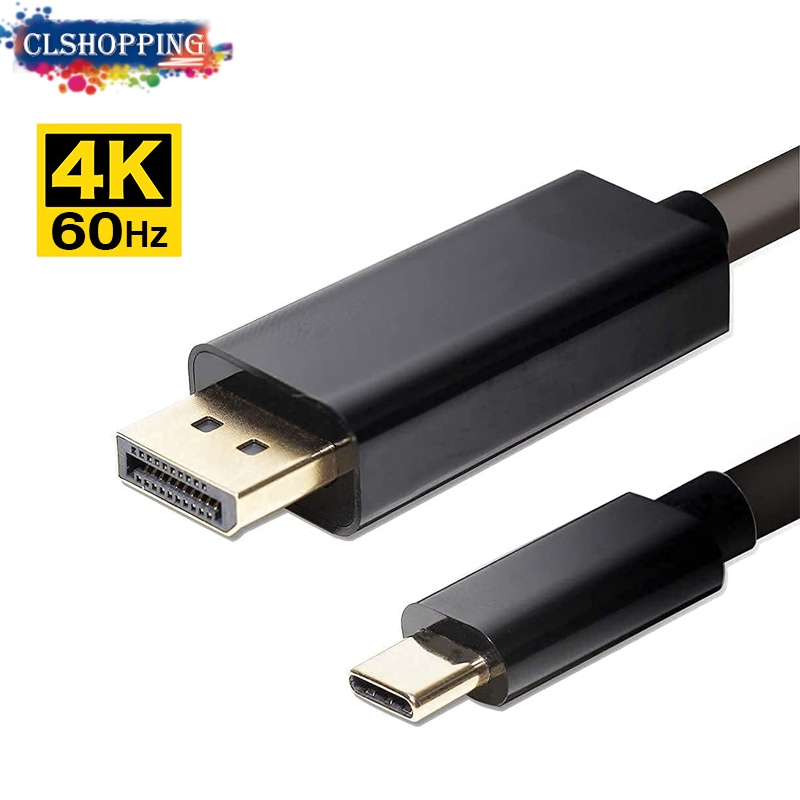 Cáp chuyển đổi USB C sang HDMI 4K 60Hz 1.8M/6 ft Type C sang HDMI 3