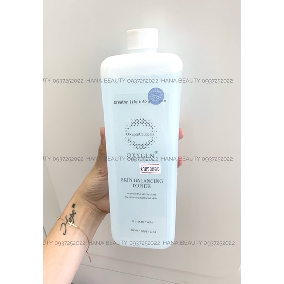 Toner Skin Balancing Oxygen Ceuticals 100ml Dạng Nước Dành Cho Da Dầu - Mụn - Nhạy Cảm