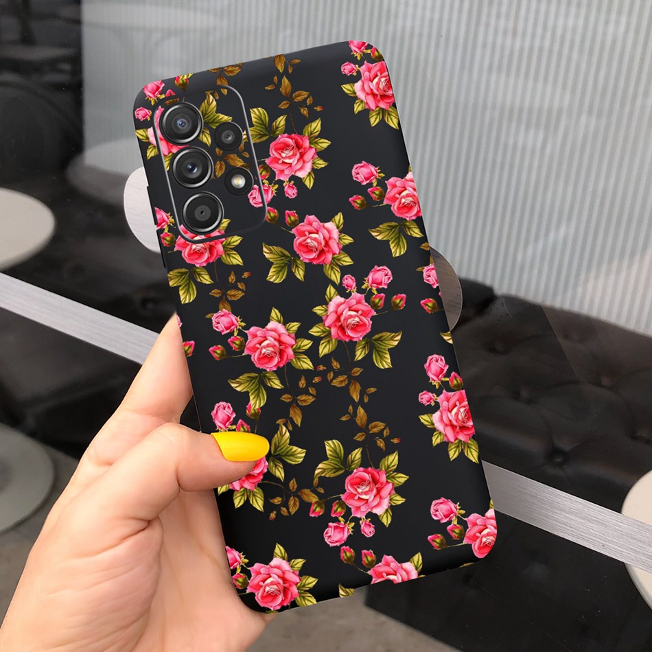 Ốp Điện Thoại TPU Silicon Mềm Màu Kẹo Hình Hoa Hướng Dương Cho Samsung Galaxy A23 SM-A235F A236B 2022 SamsungA23 A 23 4G 5G