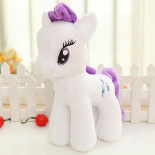 Thú Nhồi Bông Hình Ngựa Pony 20cm / 30cm / 40cm Mềm Mại