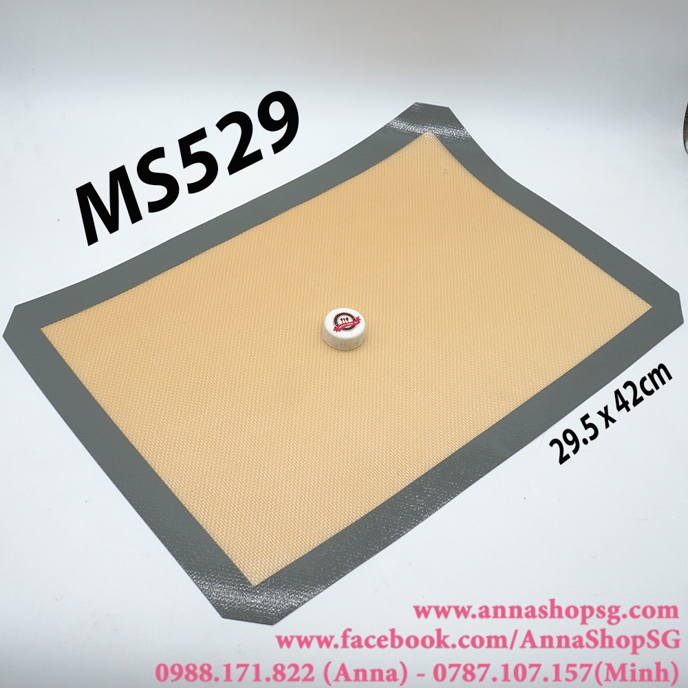 MS529 MIẾNG LÓT SỢI THỦY TINH VIỀN XÁM