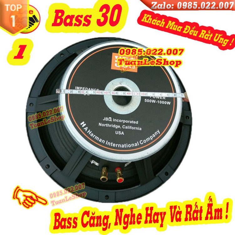 LOA BASS 30 JB TỪ 170 GÂN VẢI - GIÁ 02 CHIẾC - LOA BASS RỜI