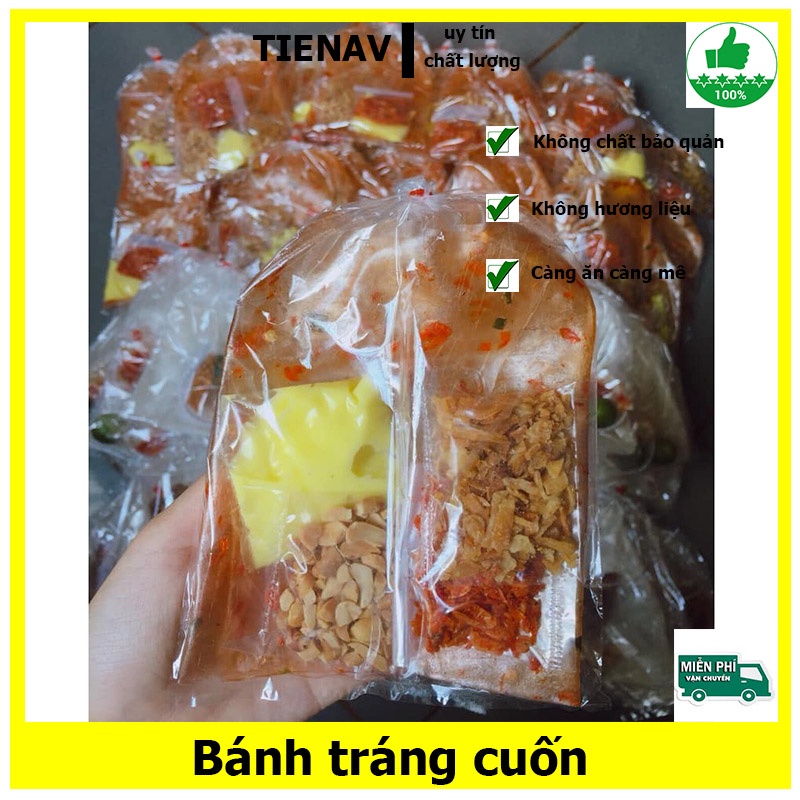 Bánh tráng cuốn phơi sương tây ninh muốn nhiển bơ tỏi