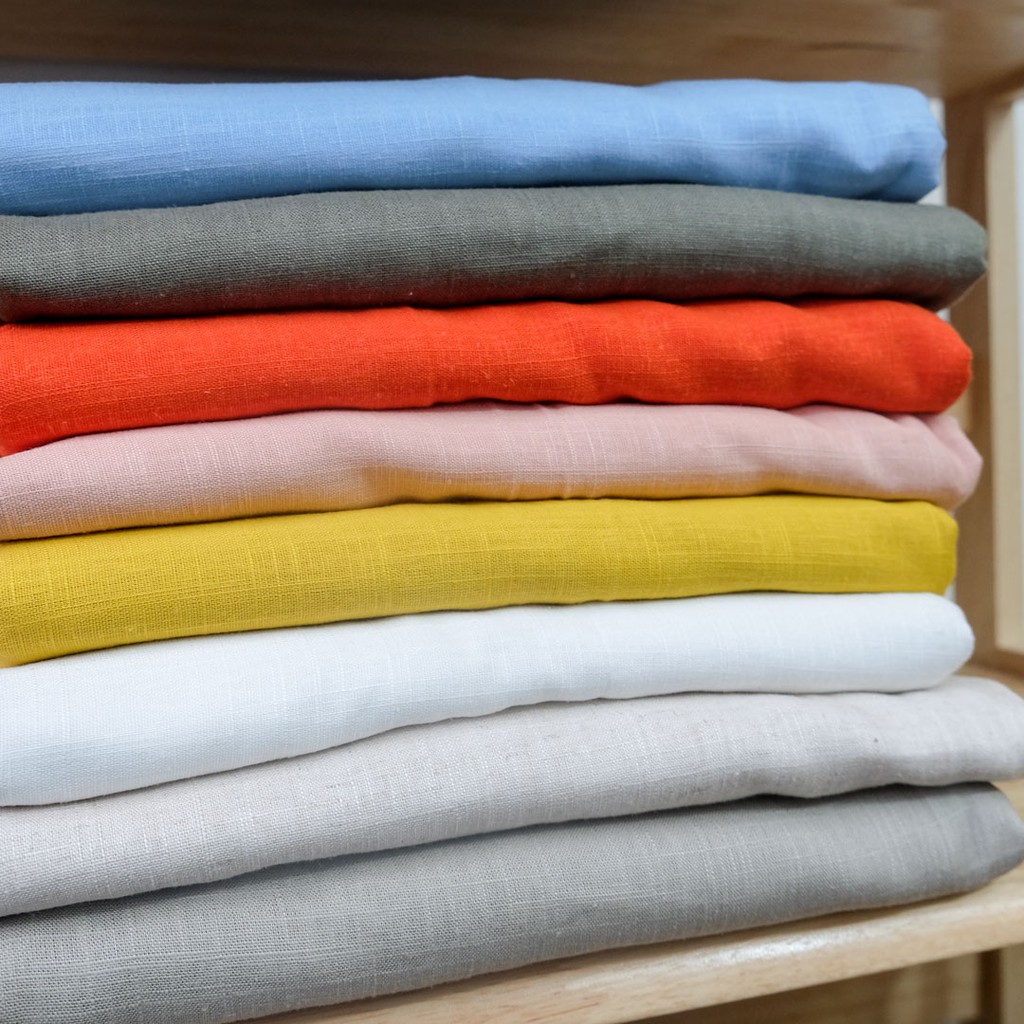 Vải linen xước KT 50x140cm