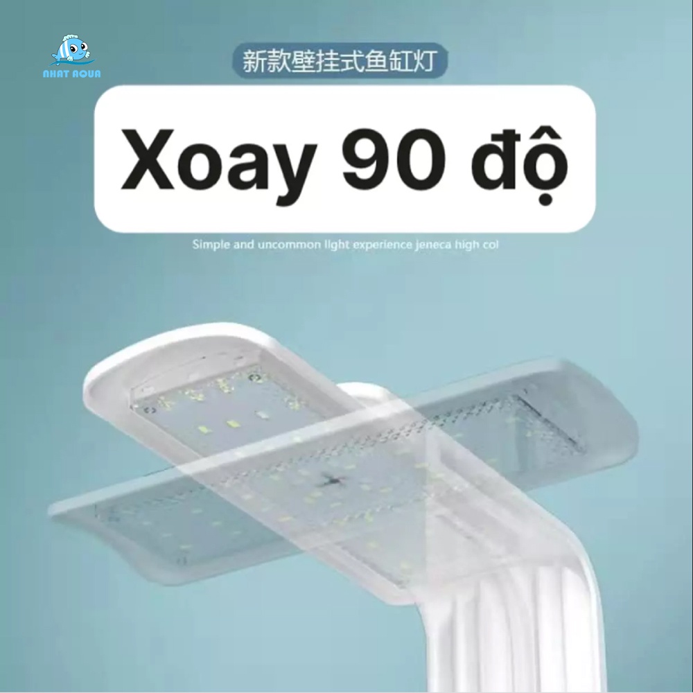 Đèn led Jeneca D13 siêu sáng xoay góc 90 độ linh hoạt