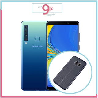 Ốp dẻo đen vân da AUTOFOCUS cho SAMSUNG A9 2018 / A950