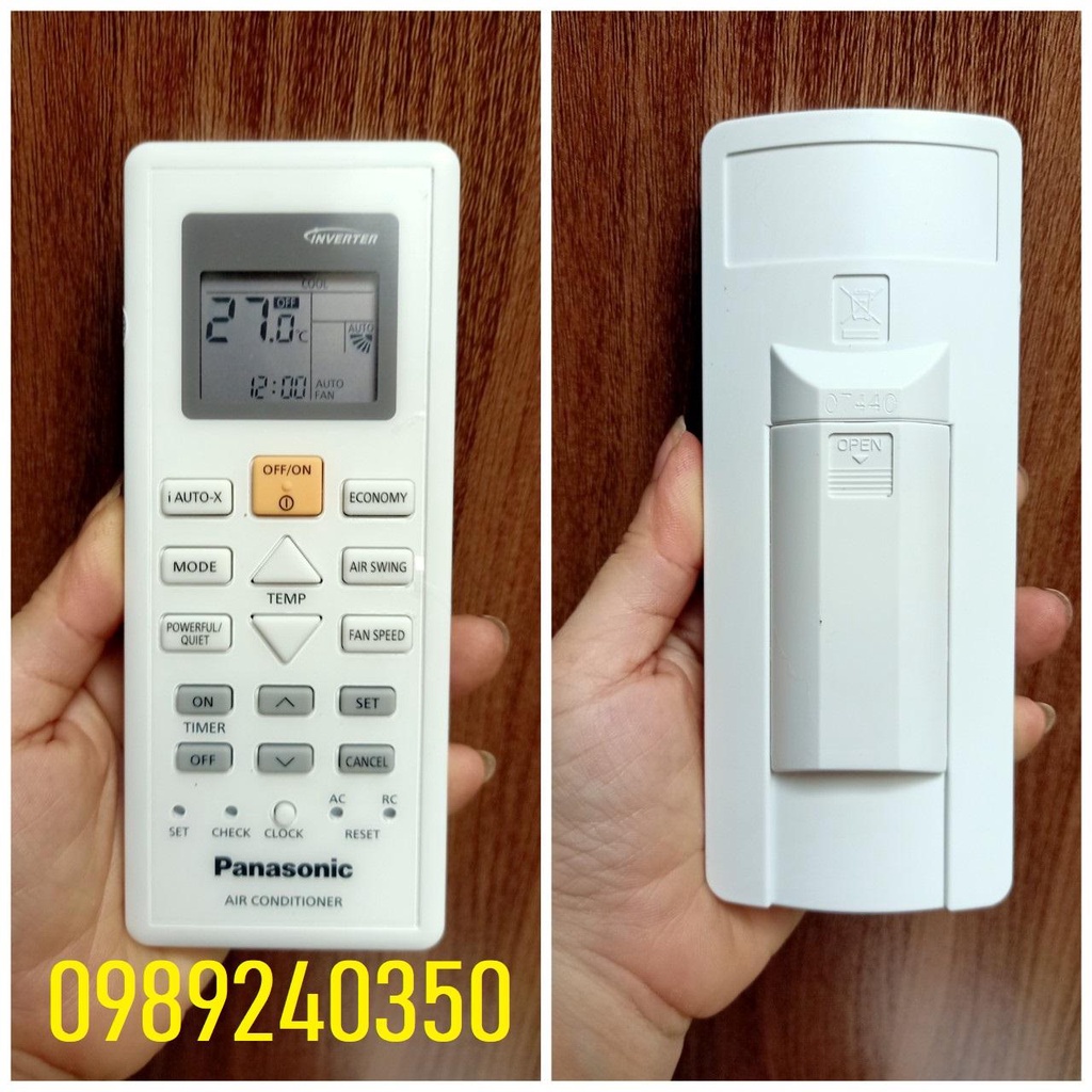 Điều khiển điều hòa máy lạnh PANASONIC INVERTER Chính Hãng