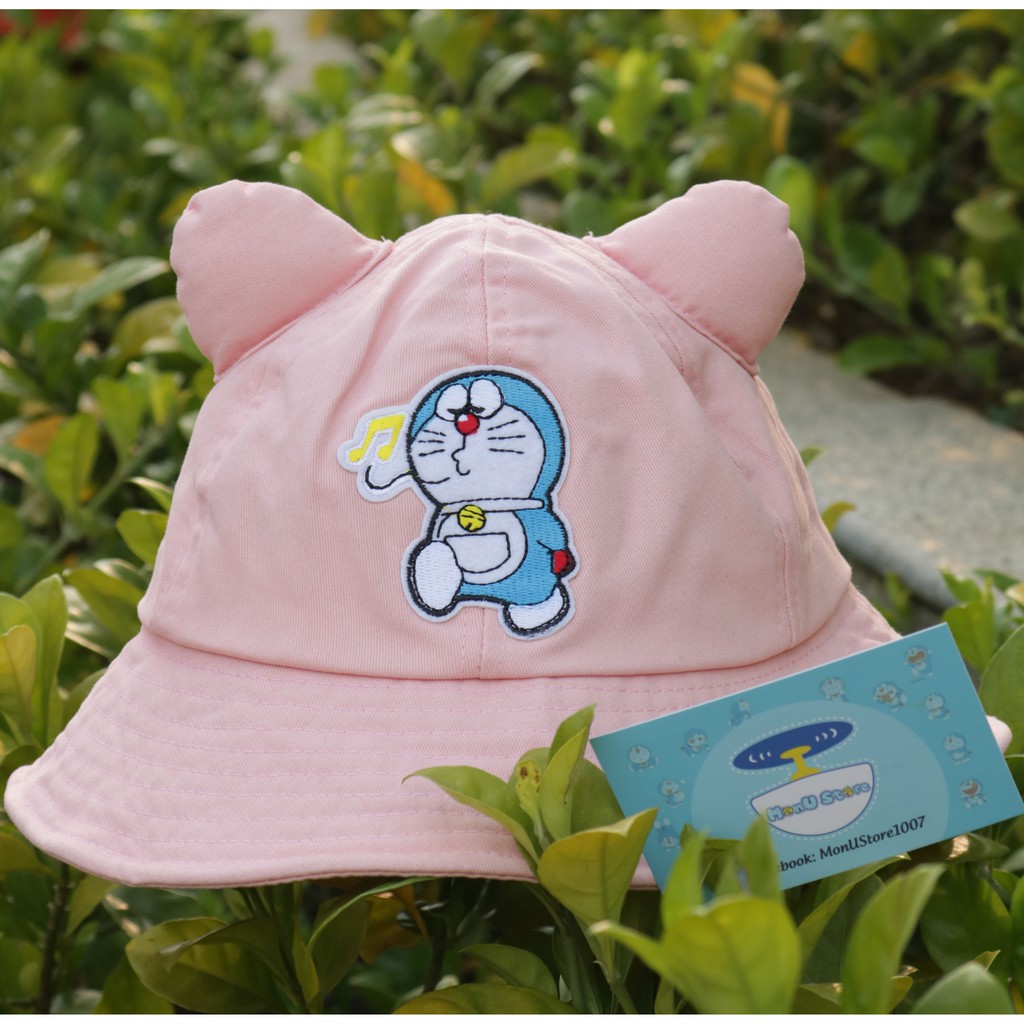 Mũ bucket trẻ em tai thỏ hình DORAEMON DOREMON dễ thương cute MON0182