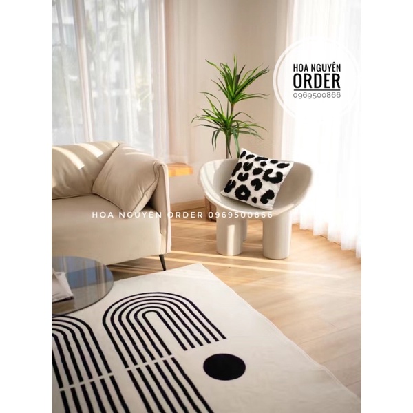 Roly poly chair  hàng nhập khẩu phong cách bắc âu kèm đệm