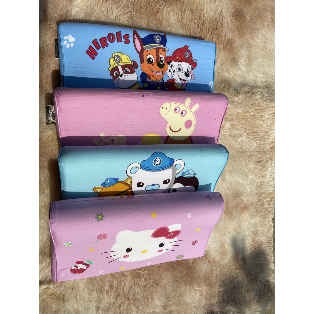 Gối cao su non trẻ em 25-45cm hàng nhập khẩu cao cấp( ảnh thật)