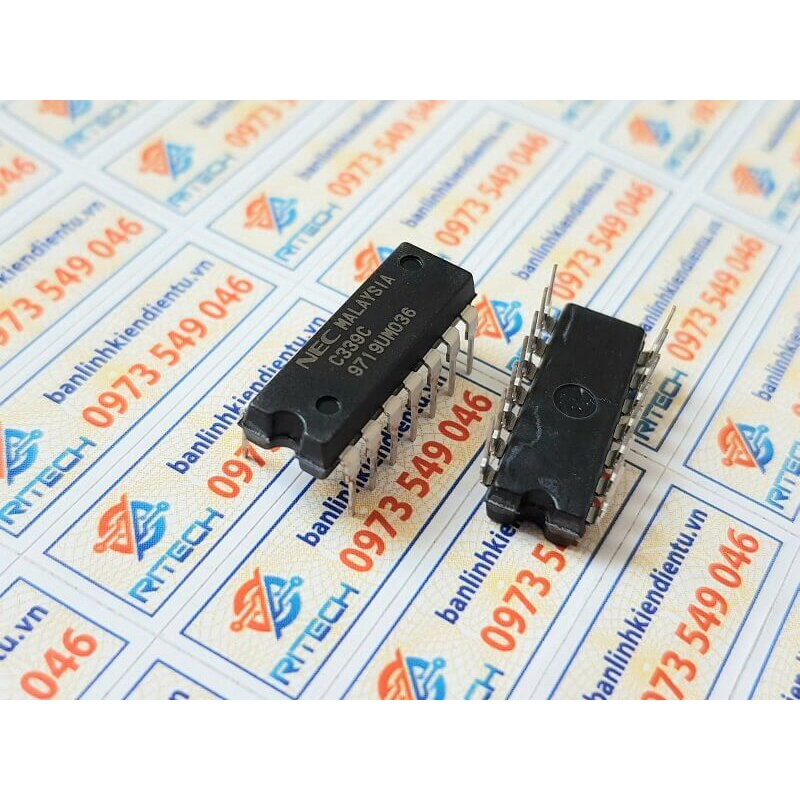 [Combo 3 chiếc] UPC339C C339C DIP-14 IC