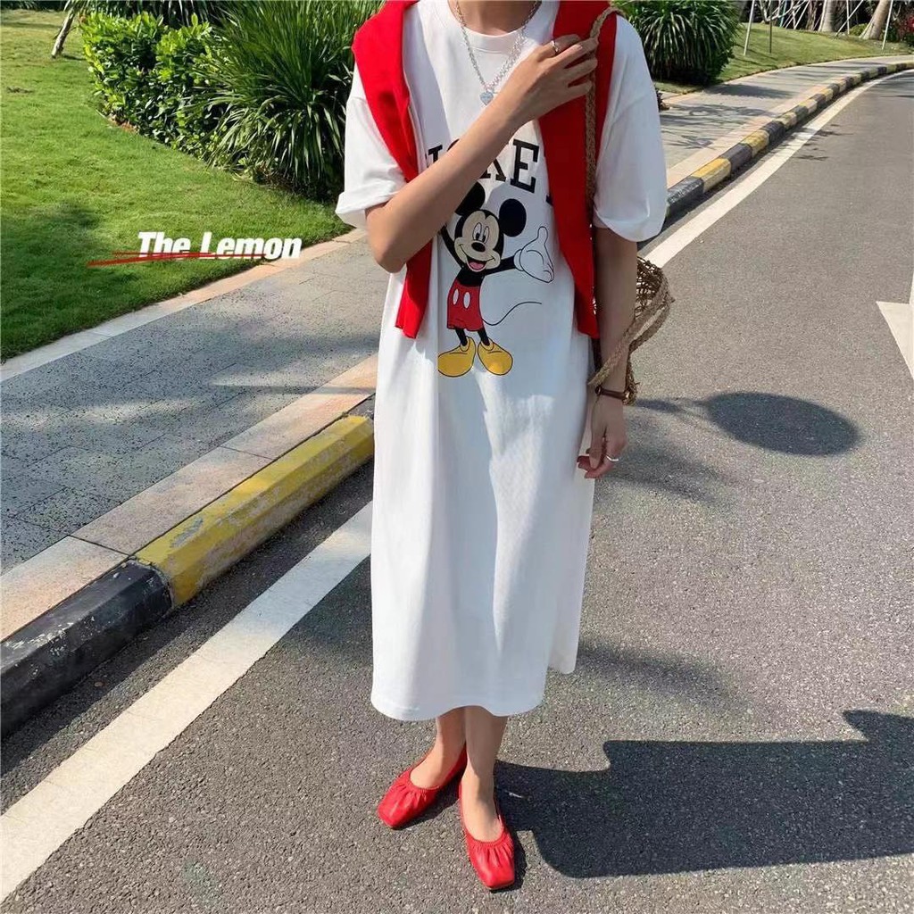 Đầm suôn Mickey
