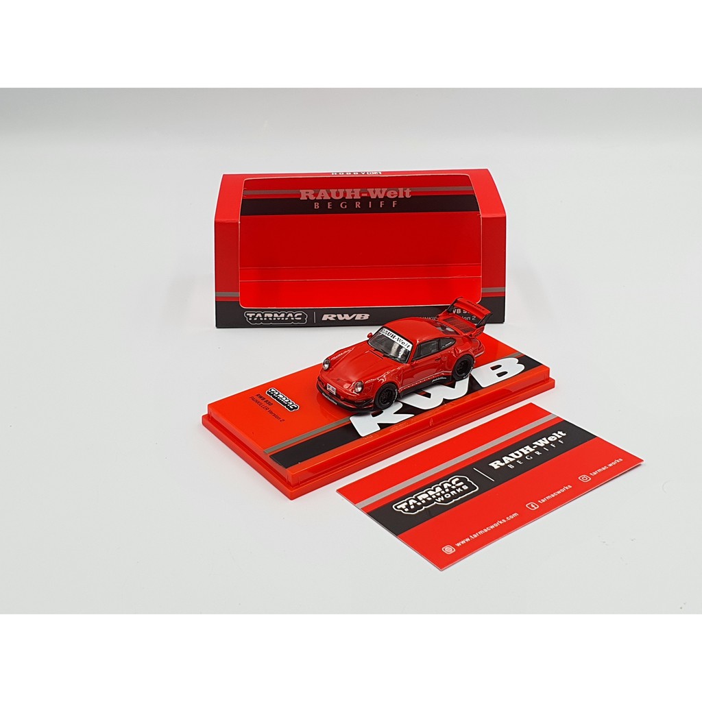 Xe Mô Hình Porsche RWB 930 Painkiller Version 2 Tỉ lệ 1:64 Hãng sản xuất : Tarmac Works ( Đỏ )