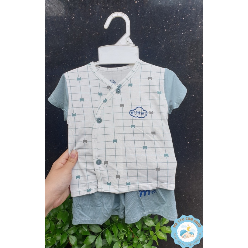 [4-10kg] Bộ quần áo chất thun lạnh, cực mát, cực mềm mịn cho bé (katydang)
