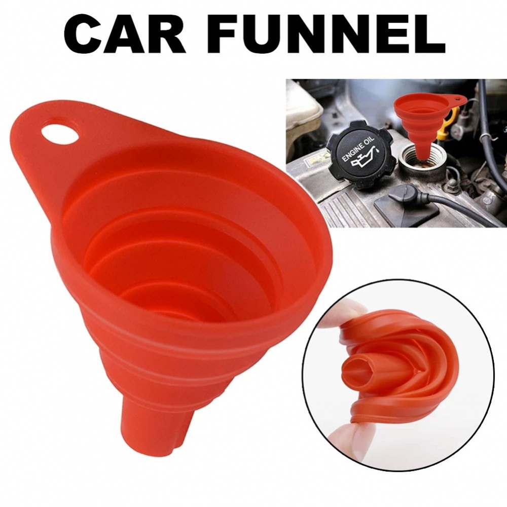 1 Phễu Silicone Gấp Gọn Cho Xe Hơi