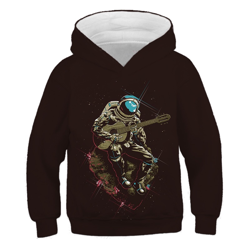 Áo Hoodie In Hình Phi Hành Gia 3D Thời Trang Thể Thao Dành Cho Trẻ