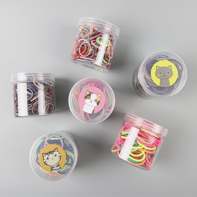 100 cái cột tóc cho bé đủ màu một kiểu