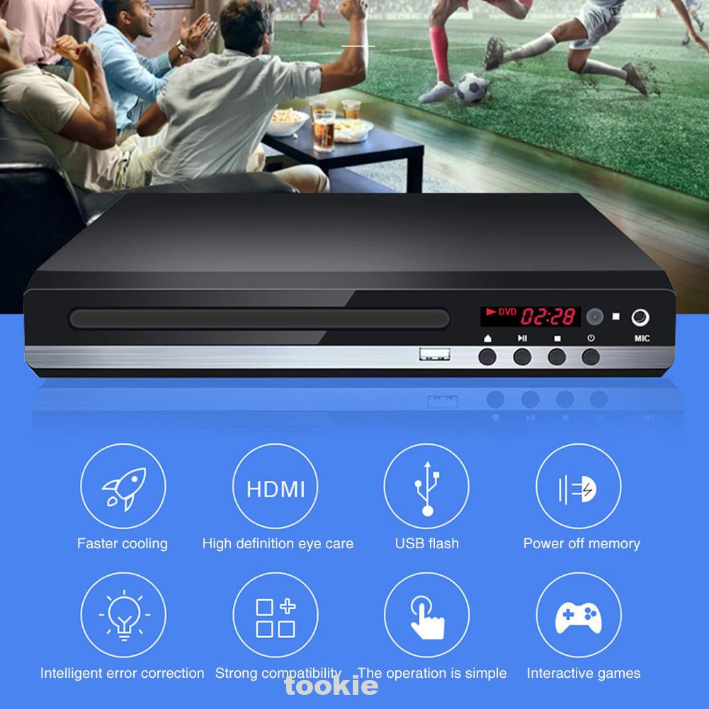 Đầu đọc đĩa CD DVD VCD kèm cáp USB HDMI VCD chuyên dụng