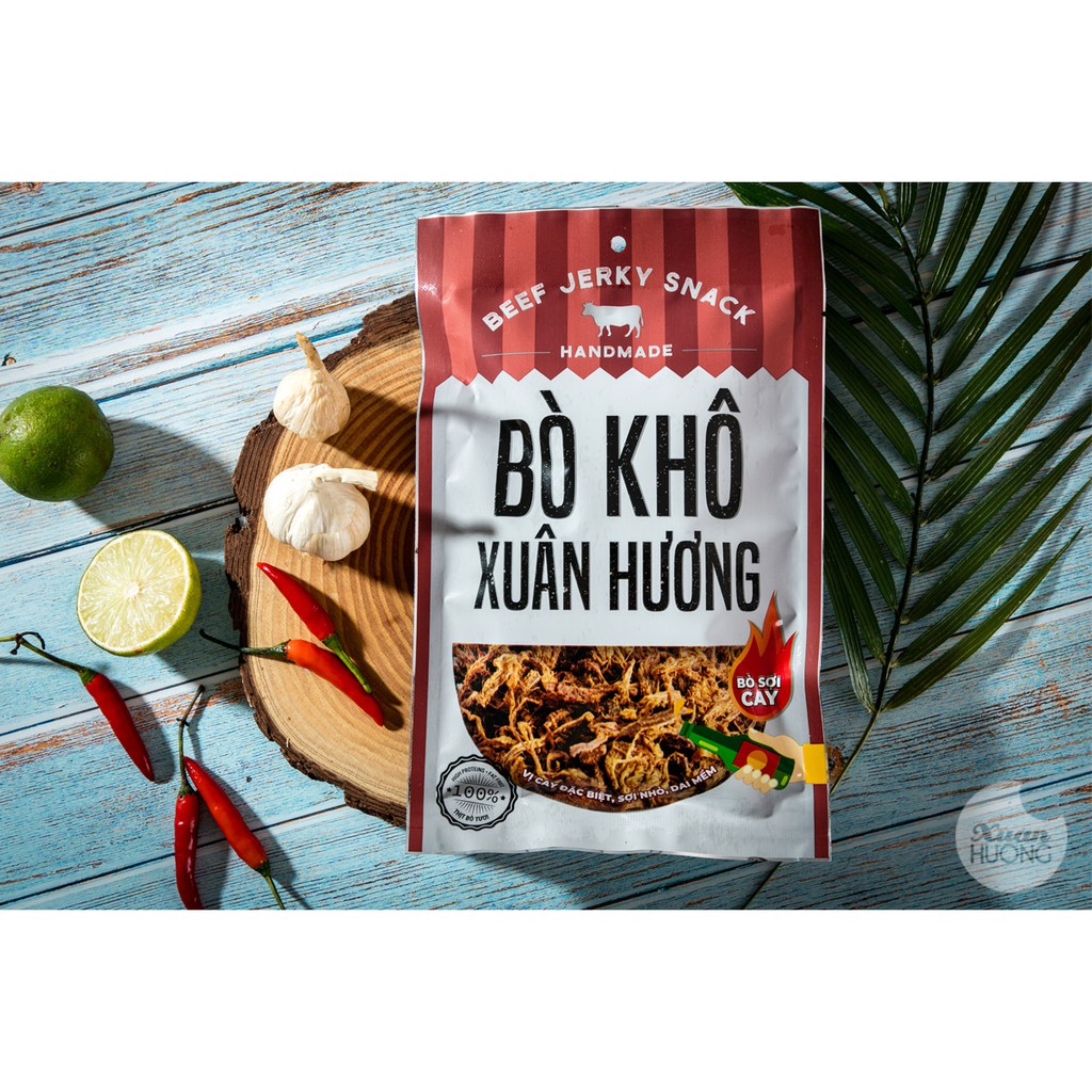 Bò khô sợi cay Xuân Hương ngon cay cực đã