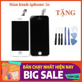 Màn hình thay thế cho iphone 5/5s, màn hình cảm ứng LCD zin chính hãng bóc máy, tặng kèm bộ tháo lắp và hướng dẫn thay.