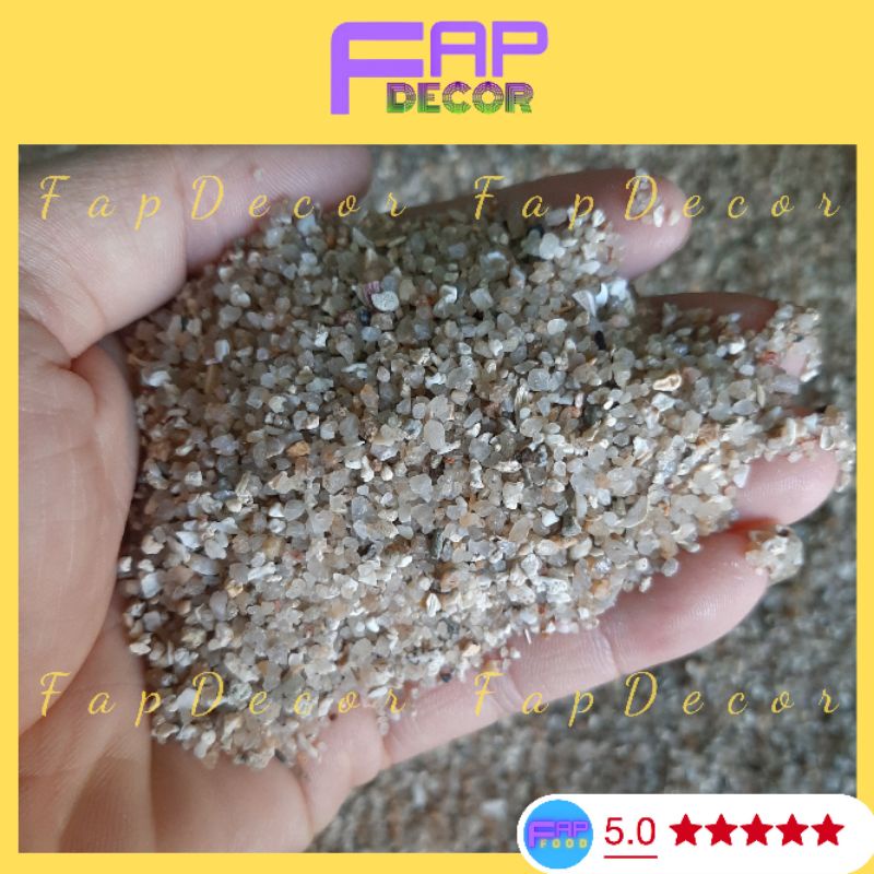 Sạn Cát Mini Lót Nền Bể Cá, Đất Nền Thủy Sinh Set Up Bể Cá Thủy Sinh - FapFood