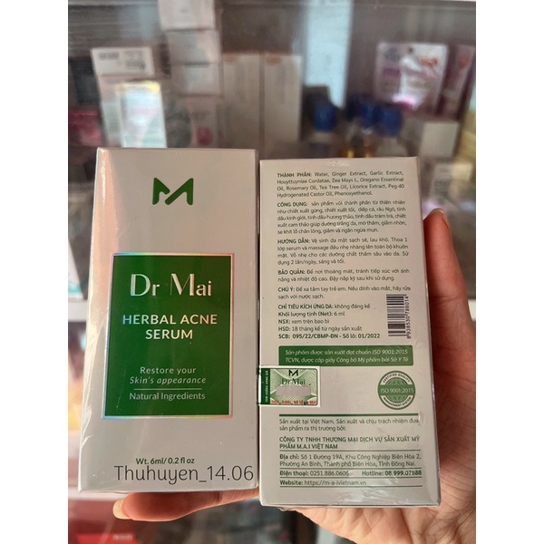 Serum Mai Mẫu Mới