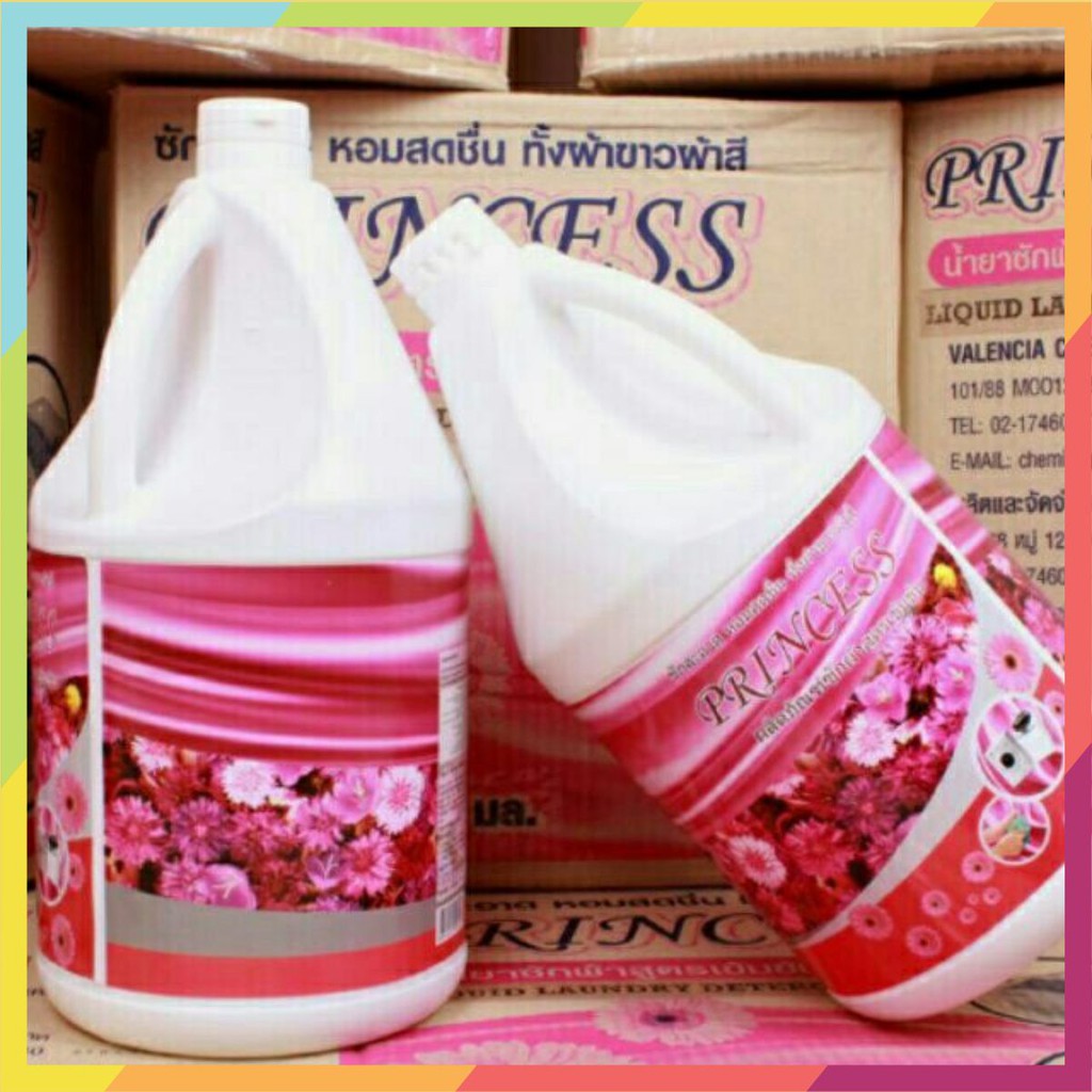 Nước giặt xả đậm đặc Princess Thái 3.5L
