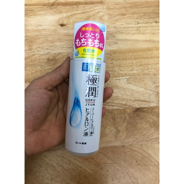 Nước hoa hồng Hada Labo màu trắng dành cho da dầu 170ml Nhật.