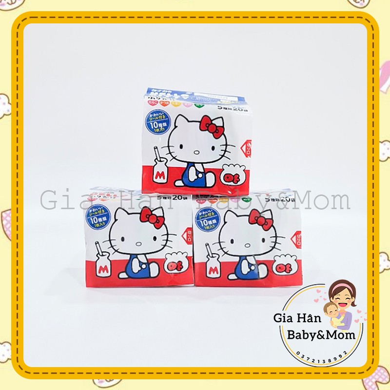 Gia vị rắc cơm thập cẩm Hello Kitty Nhật (5g*20 gói)