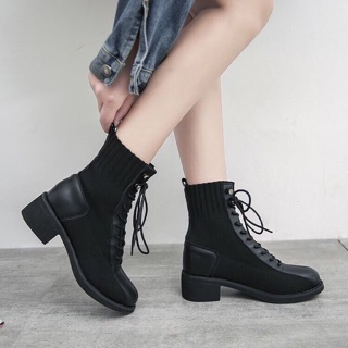 Boots len cao cổ