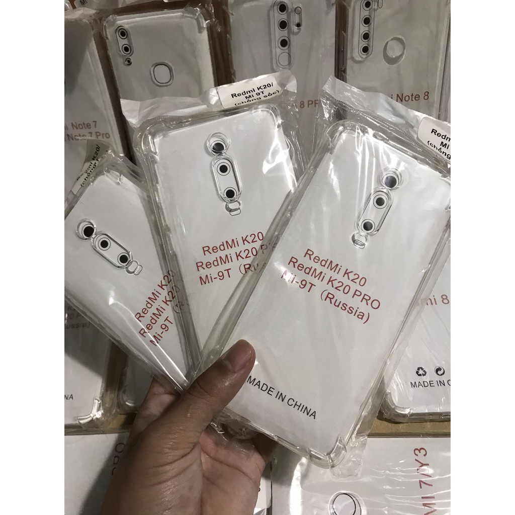 [Freeship50k] Ốp lưng Xiaomi Redmi K20/ K20Pro/ mi 9T -Trong suốt- Dẻo-Chống sốc- Lâu ố Vàng [saleoff]