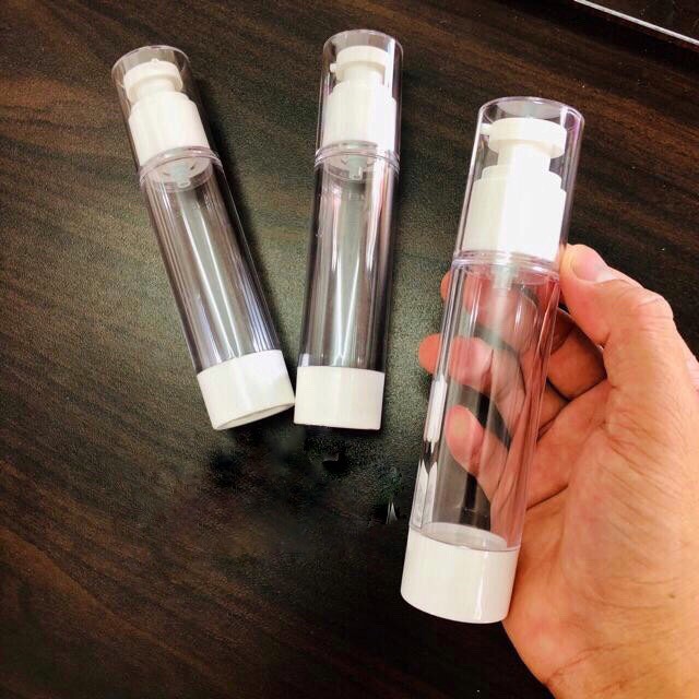 Chai hút chân không 50ml đựng serum mỹ phẩm